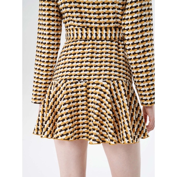 Cider Allover Print V-Neck Mini Dress - Size Large - Picture 8 of 14